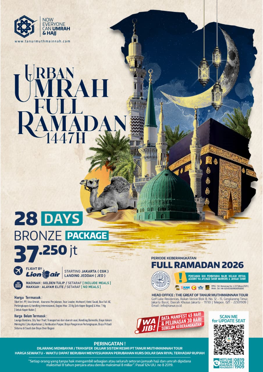 Umrah Full Ramadhan 1447 H