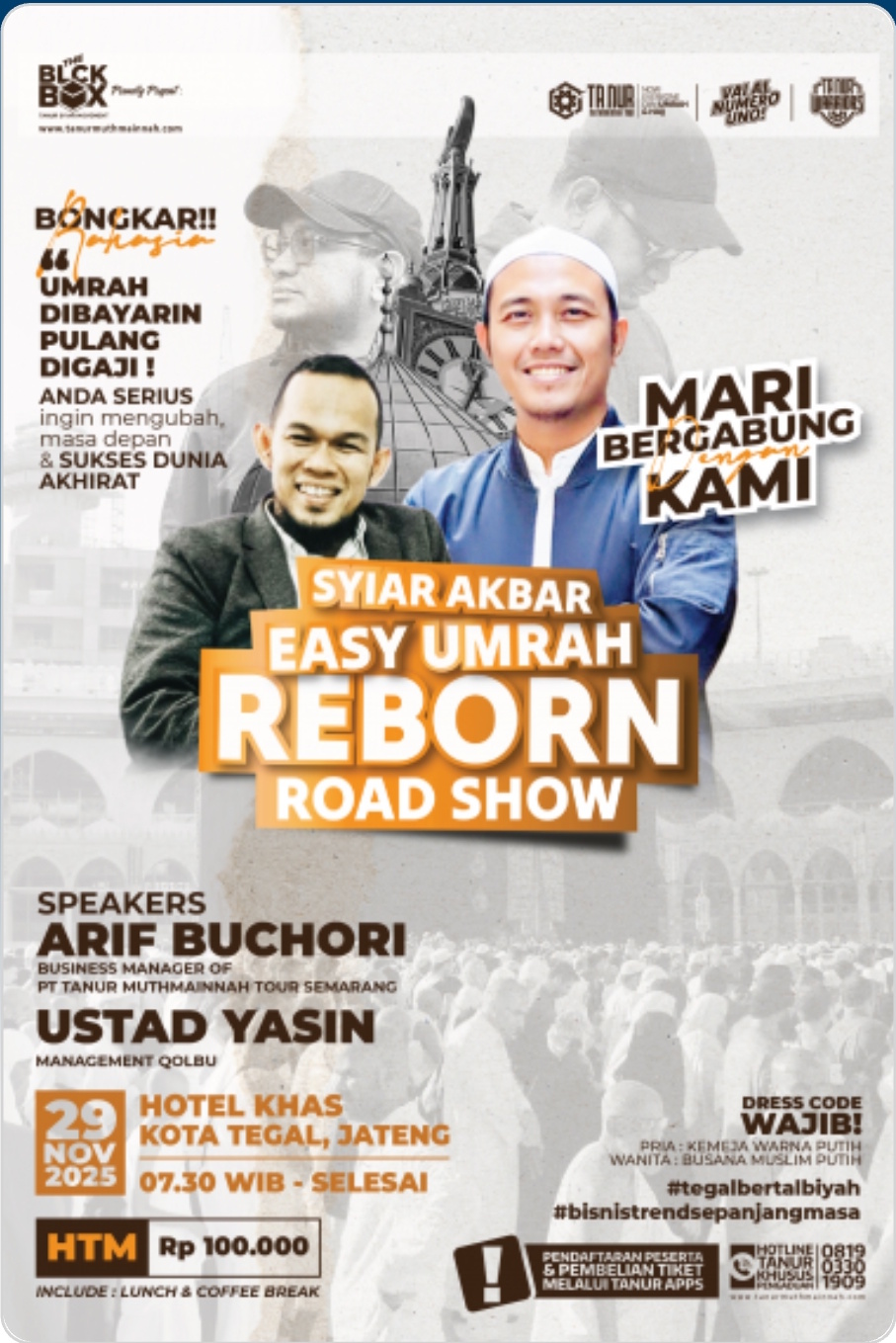 Syiar Akbar Easy Umroh Tegal 29 Desember 2025